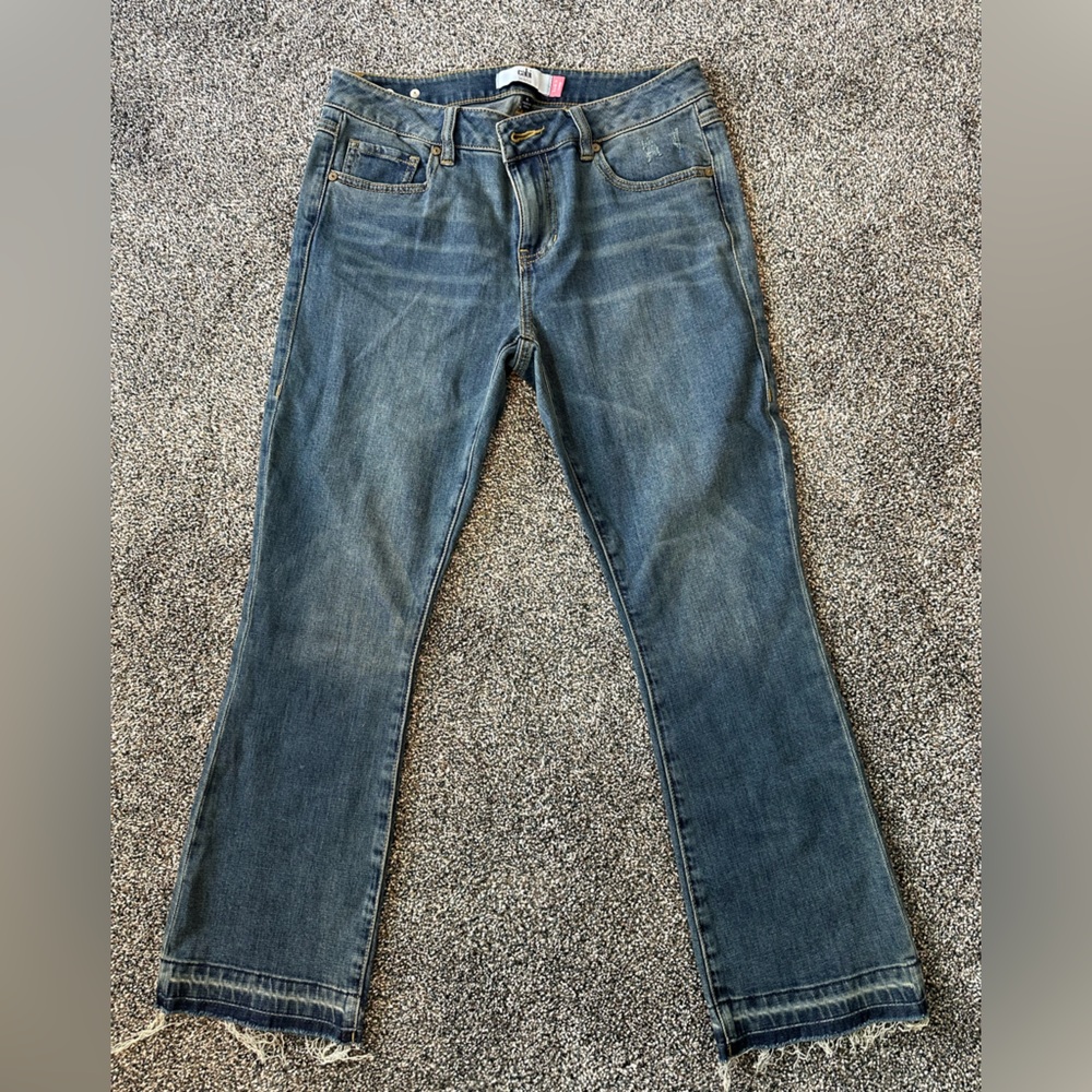 CAbi Women's Blue Ankle Jeans